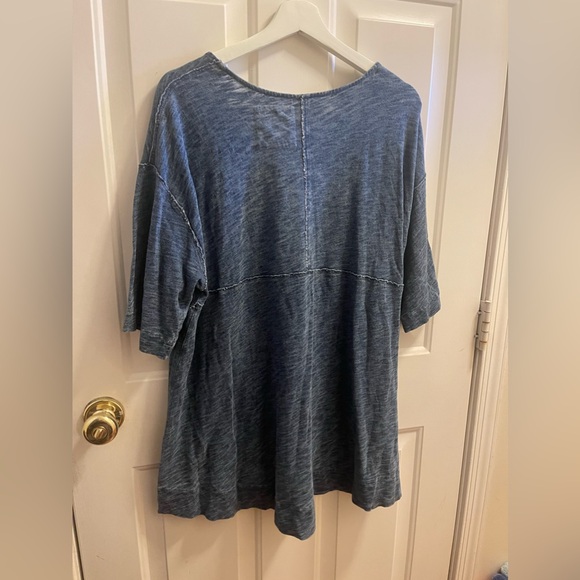 Blue We the Free Oversized Shirt - Picture 6 of 6